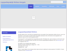 Tablet Screenshot of hwolters.nl